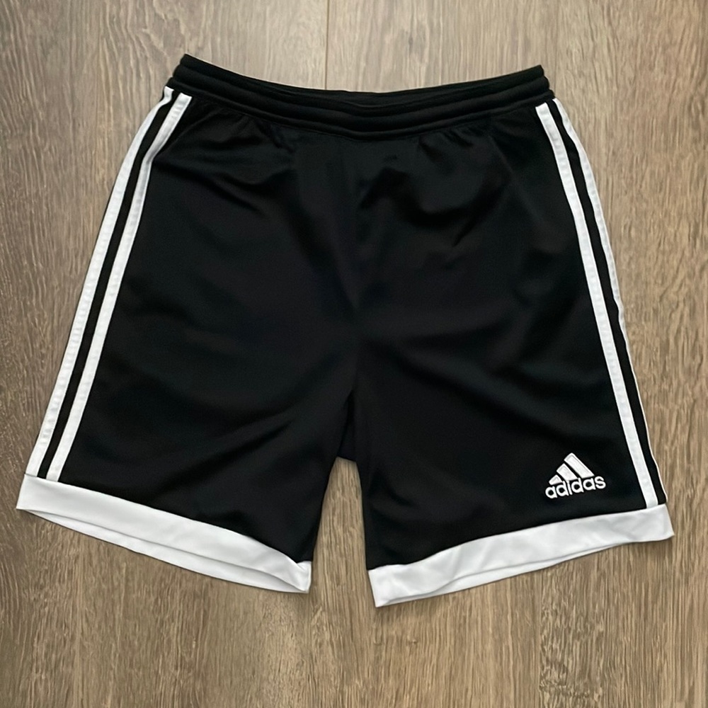 Adidas boys shorts size L